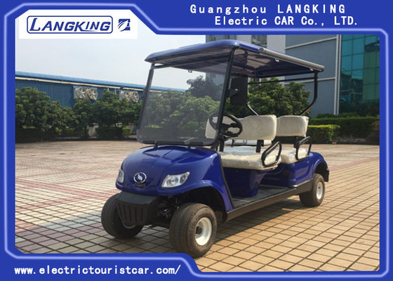 China Kraftstofftyp-weiße Straßen-legales elektrisches 4 Passagier-Golfmobil 48V/3KW mit Korb fournisseur