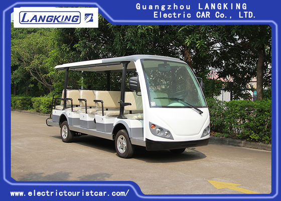 China Kleines elektrisches Shuttle-Auto, des elektrischen Besichtigungs-14 Menschen Busses Max.Speed 28 km/h fournisseur