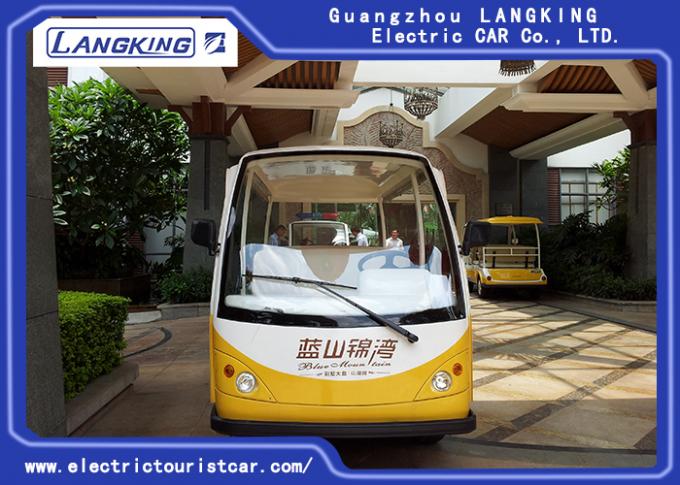 Elektrischer Besichtigungs-Bus des Sitzer-8, touristisches elektrisches Shuttle-Auto CER genehmigt 0