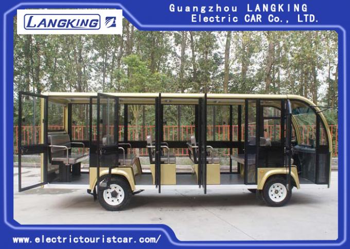 18 Personen-elektrischer Shuttle-Bus für Kindertouristen/elektrische Passagier-Wagen 0