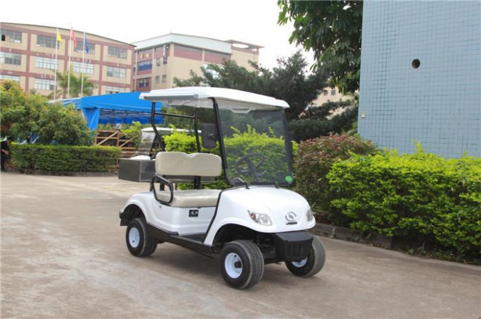 2 Personen-mini elektrische Golfmobile mit Licht/motorisierten Golf-Buggy mit Fracht-Kasten 0
