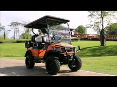 48-Volt-Batterie Linkshand-Antrieb Elektro-Shuttle-Auto 4 Sitzplätze für den Transport des Golfplatzes