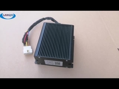 Schwarzer Elektrogurt Teile Golfwagen Gleichspannungskonverter Doppel Ausgang Typ 150mm*150mm*45,5mm