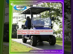 Neue elektrische chinesische billige Golfclub Klein Mini Buggy Wagen Autofahrzeug