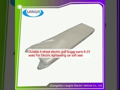 Dauerhafte 4 Räder elektrische Golf Buggy Teile 8-23 Sitzplätze Für elektrische Sightseeing-Auto Weichsitz