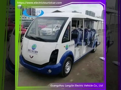 Herstellung 14 Sitzplätze Elektrische Shuttle-Vans Sightseeing-Auto Chinesischer Minibus Für Hotel