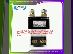 Albrigh Club Car 48V Terminal-Solenoid-Spule für 1995-Up DS & 2004-Up Golfkarren