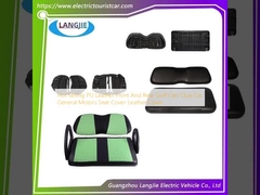 Warm verkaufte PU-Leder Front und Rücken Golfkarren Club Auto General Motors Sitzdeckel Lederdeckel