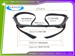 TXT Rücksitzbeutel Festballbeutel-Behälter für EZGO-Golfwagenkomponenten