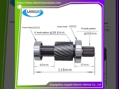 EZGO TXT Import-Hinterachs-Motor mit einer Achse für elektrische Sightseeing- und Patrouillenwagenzubehör