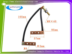 Elektromotor-Kohlenstoffbürste Kupferdraht wird für EZGO Golfkarren und Sightseeing-Wagen-Komponenten verwendet