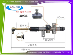 Elektrische Golfkarren LVTONG Sightseeing-Auto Lenkrad Montage Komponenten