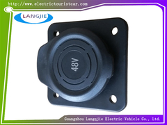 LVTONG Elektro-Sightseeing-Auto-Patrouillenwagen 48V-Ladesteckung