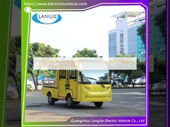 5 Sitze Blau Umweltfreundliches Elektro-Frachtfahrzeug Hochfrequenz-Bordladegerät für Park