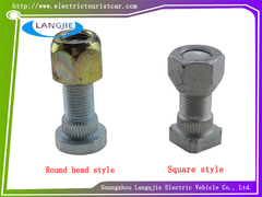 Zwei optionale Anti Bruch und Anti Rutsch EZGO Reifenmuttern Schrauben Golfkarren Komponenten