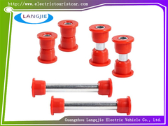 Club Car Vorder- und Hinterachse Stahlplattenauskleidung Federung Haken und Schlaufe passend für Golfwagen