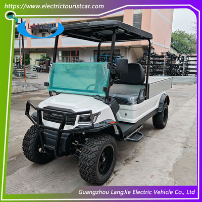 Ein guter Preis. Weiße Farbe 2 Sitzplätze Passagier Elektrische Golfkarren AC Motor Elektrische Frachtfahrzeuge zum Parken Online