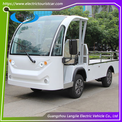 Ein guter Preis. 900KGS Elektrische Gepäckkarre 2 Sitzplätze Elektrische Lieferwagen AC Motor 48V 5KW Für Hotel Buggy Car Online