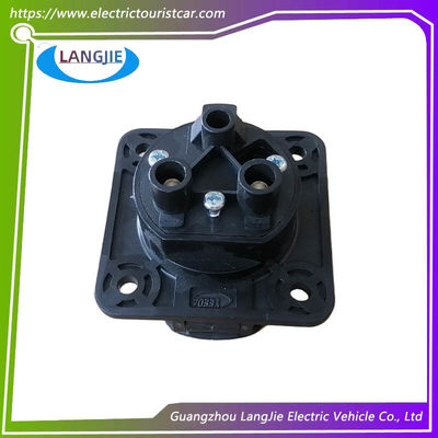 Ein guter Preis. Elektro-Sightseeing-Auto Patrouillenwagen LVTONG 48V Original schwarzer Laderausgang Online