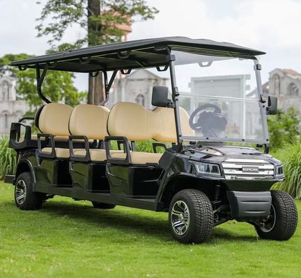 Ein guter Preis. 8 Seats Electric Golf Cart With 48V Battery And 30% Gradeability For Golf Courses And Tourist Resorts Online