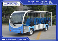 14 Seater Electric Sightseeing Car 72V/5.5 KW With Door For Park Y140A-M