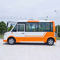 Arbeiten Sie orange weiße Energieversorger-Wagen, elektrischen Bus der Stadt-30km/H für Park um fournisseur