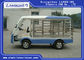Golfmobil-blaue/weiße Energieversorger-Wagen des Sitzer-2 ADC 48V 5KW mit Frachtkasten fournisseur