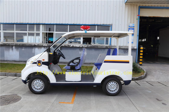 Multi Passagier-elektrischer Streifenwagen der Farbe4 für Sicherheits-Kreuzfahrt mit Warnlicht