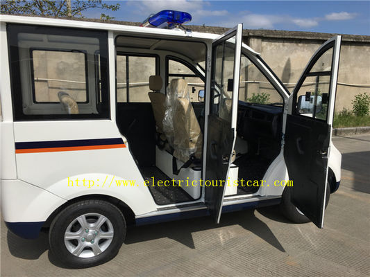 Spannungs-elektrisch betriebene Golfmobile des Weiß-48, Vierradelektroauto mit Türen