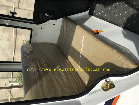 Resort Car 5 Passagiere Elektrische Sightseeing Bus Modell Elektromotor 48v RWD Antrieb