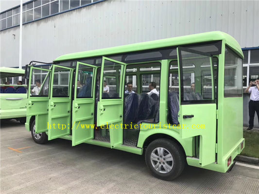 18 Sitzelektrischer Besichtigungs-Bus, Schulshuttle-Bus mit Türen 30 Km/H