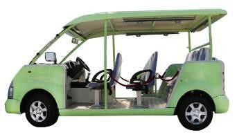 elektrisches Shuttle-Auto des Getriebe-5MT für szenische Stelle Besichtigungseco freundlich