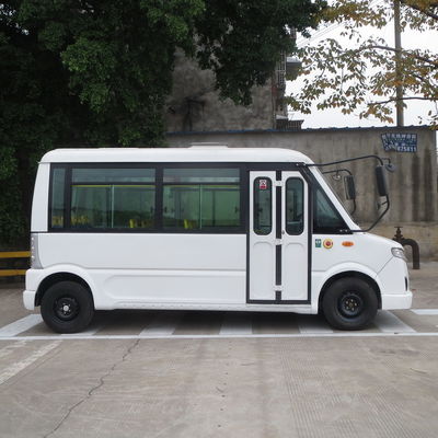 Kleines elektrisches Shuttle-Auto benzinbetrieben für öffentliche Sicherheits-Patrouille