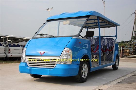 Benzinbetriebenes elektrisches Shuttle-Auto für Aufnahme-touristischer Trainer-linke Steuerung