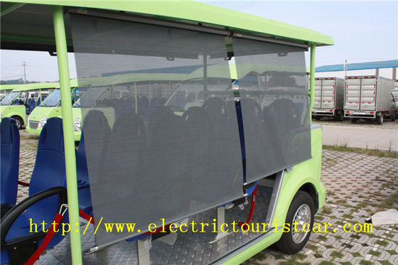 Spielplatz-elektrisches touristisches Auto-Benzin-kleiner Shuttle-Bus mit Dach-Windschutzscheibe