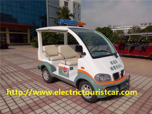 Elektrischer Streifenwagen /Golf karrt vier Passagier-weichen Seat 48V/3KW DC-Motor für Flughafen/Schule