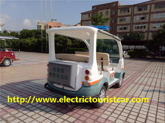 Elektrischer Streifenwagen /Golf karrt vier Passagier-weichen Seat 48V/3KW DC-Motor für Flughafen/Schule