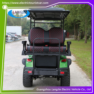 4-Rad-Elektro-Golfwagen 4 Sitzplätze Resort-Auto AC Motor Elektro-Auto-Tour für Hotel
