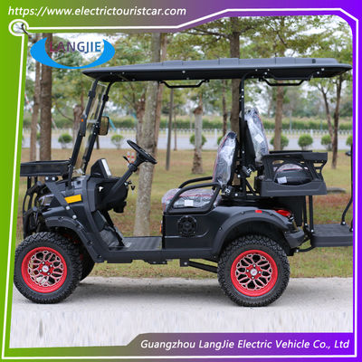 China produziert elektrische Golfkarren mit 4 Sitzplätzen und elektrisch betriebenem Golf-Buggy für das Resort