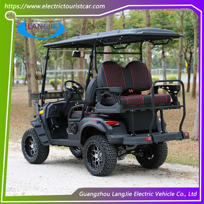 4 Sitzplätze Elektro-Golfwagen Hochkletterfähigkeit 48V Batterie Golfwagen für Golfplatz