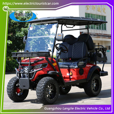 Elektro-Golfwagen 4 Sitzplätze AC Motor Golfwagen Komfortable Sitzplätze für Hotel