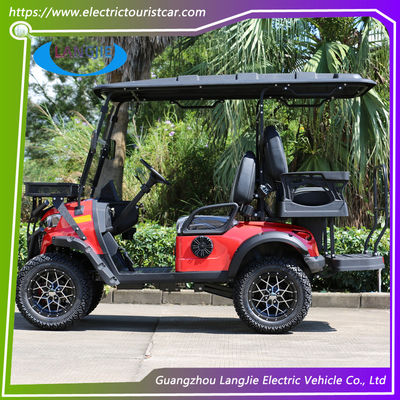 Elektro-Golfwagen 4 Sitzplätze AC Motor Golfwagen Komfortable Sitzplätze für Hotel