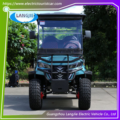Offroad 6 Sitzplätze Elektro-Golfwagen mit 48V / 5KW Wechselstrommotor für Outdoor-Aktivitäten