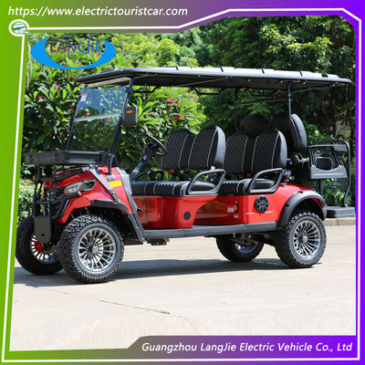 Mini 4+2 Sitzplätze Elektro-Golf-Club-Wagen Batteriebetriebene Elektro-Buggy-Auto mit CE