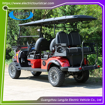 Mini 4+2 Sitzplätze Elektro-Golf-Club-Wagen Batteriebetriebene Elektro-Buggy-Auto mit CE