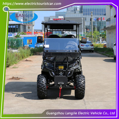 Ein guter Preis. 2+2 Sitzplätze Lifted Club Car Elektrische Batterie Golf Buggy Jagdwagen mit DOT Online