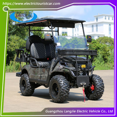 4-Sitzer elektrischer Golfwagen Batteriekraft Golfwagen Aufladezeit 8-10h Reichweite 80km