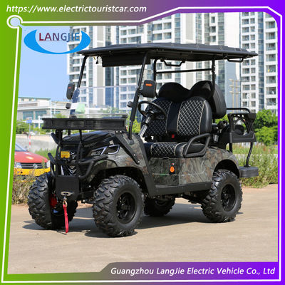 4 Räder Elektro-Golf-Wagen-Auto mit Golf-Taschen-Rack 5KW Elektro-Scooter Golf Buggy