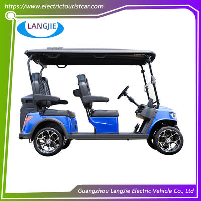 4 Sitzplätze Passagier 48V Batterie 5KW Motor Elektrische Jagdwagen Für Große Park Resort