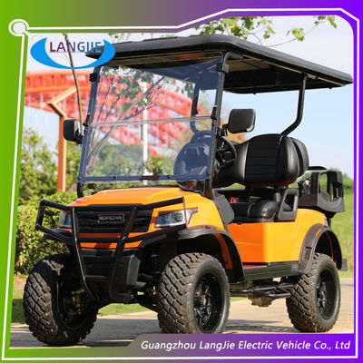 Ein guter Preis. AC Motor Electric Club Car 4-Sitzer Golfwagen mit 30% Kletterfähigkeit Batteriebetrieb Online